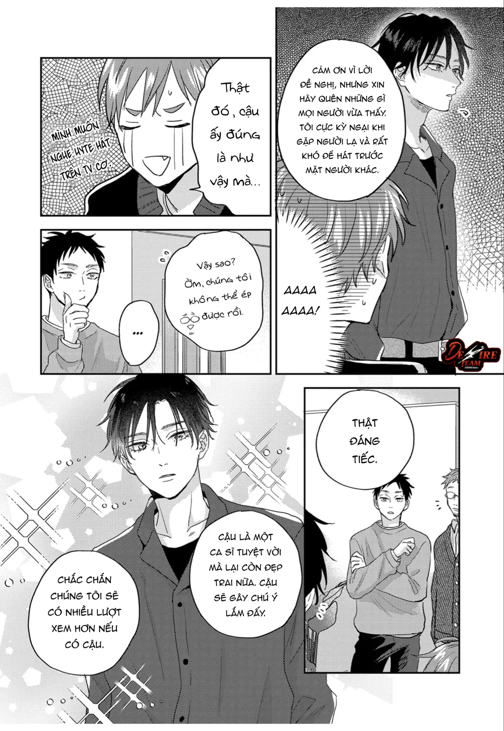 Âm thanh 100dB tràn đầy cảm xúc gửi đến cậu - Chap 7