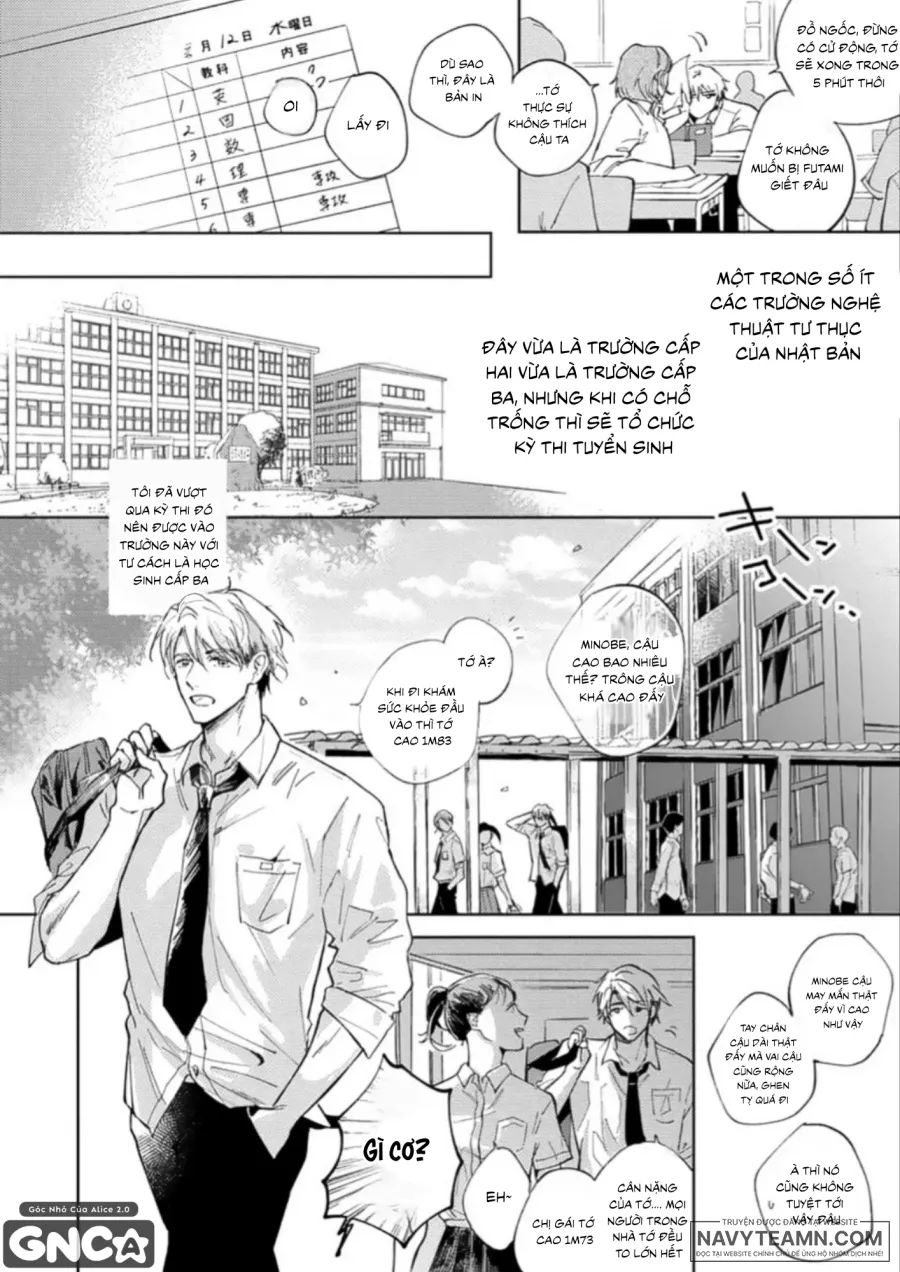 Bài Học Tình Yêu Sau Giờ Học - Chap 1