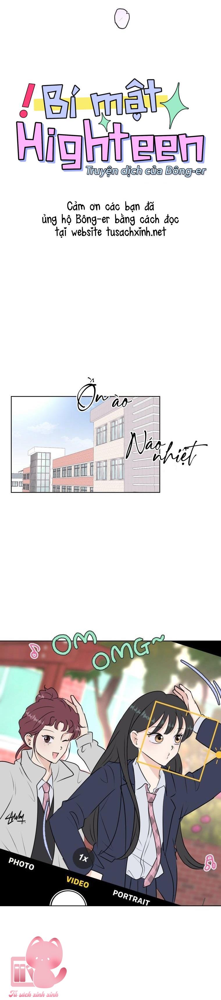 Bí Mật Highteen - Chap 1