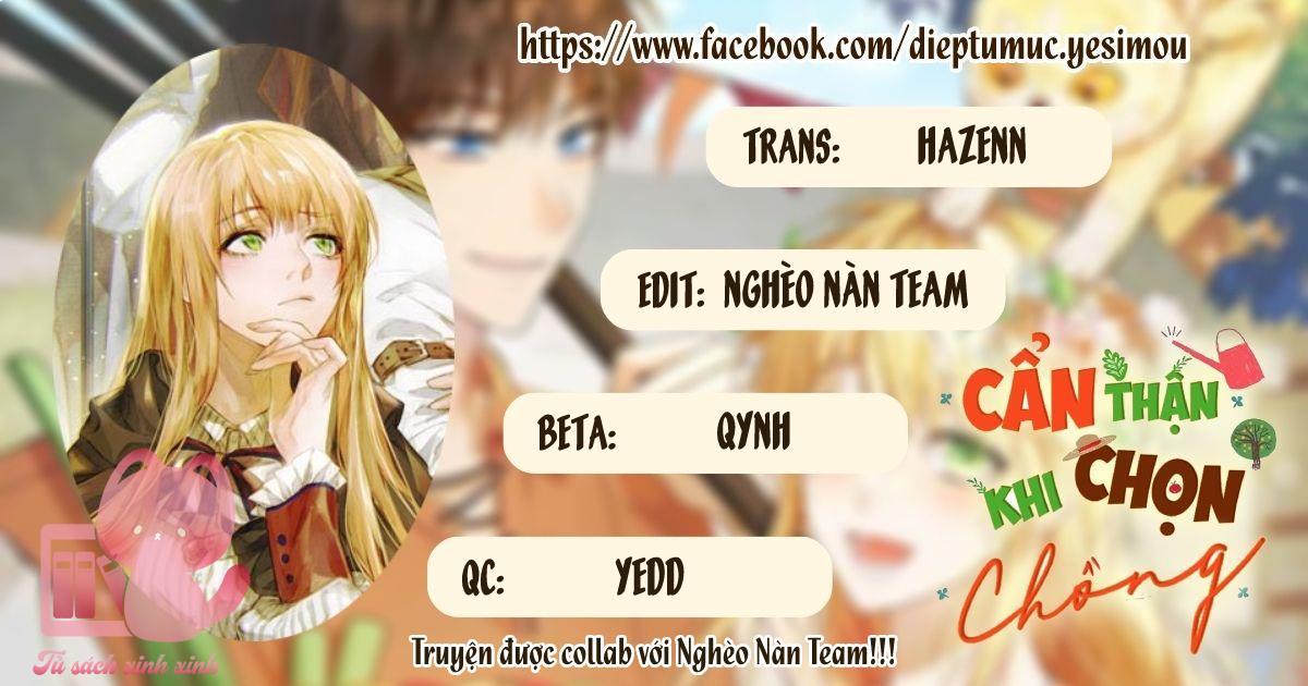 Cẩn Thận Khi Chọn Chồng - Chap 6