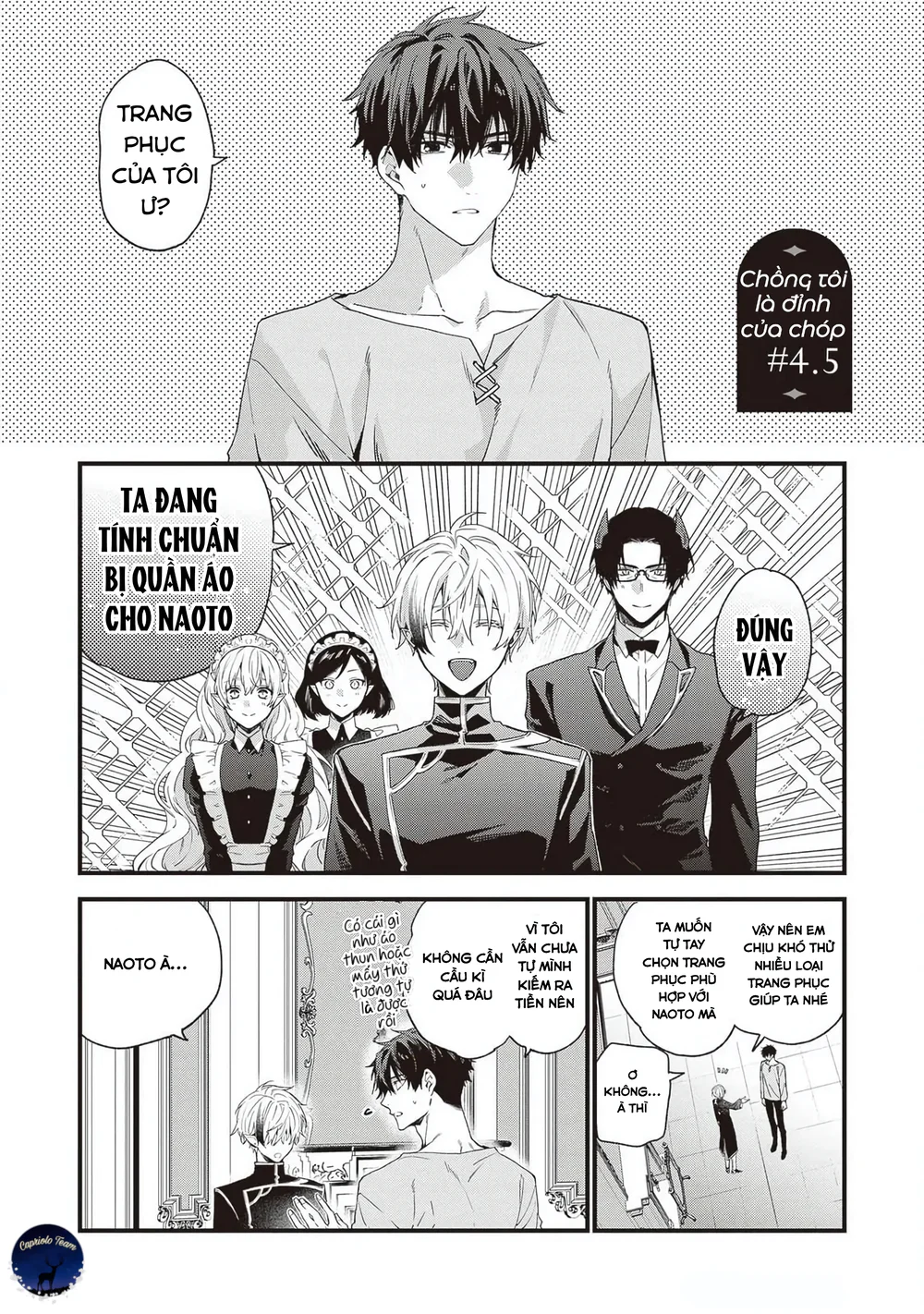 Chồng tôi là đỉnh của chóp - Chap 4.5