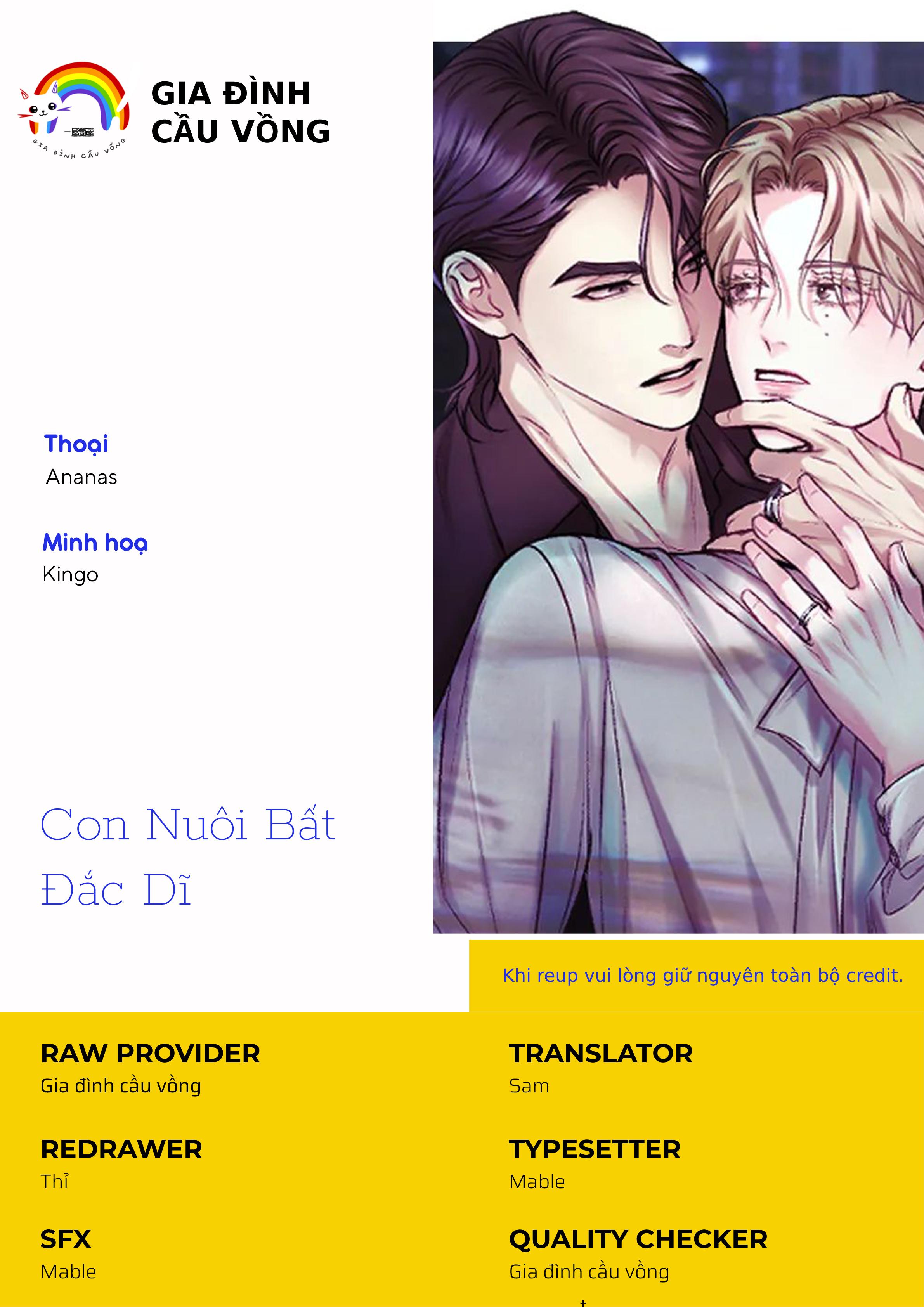 CON NUÔI BẤT ĐẮC DĨ - Chap 31
