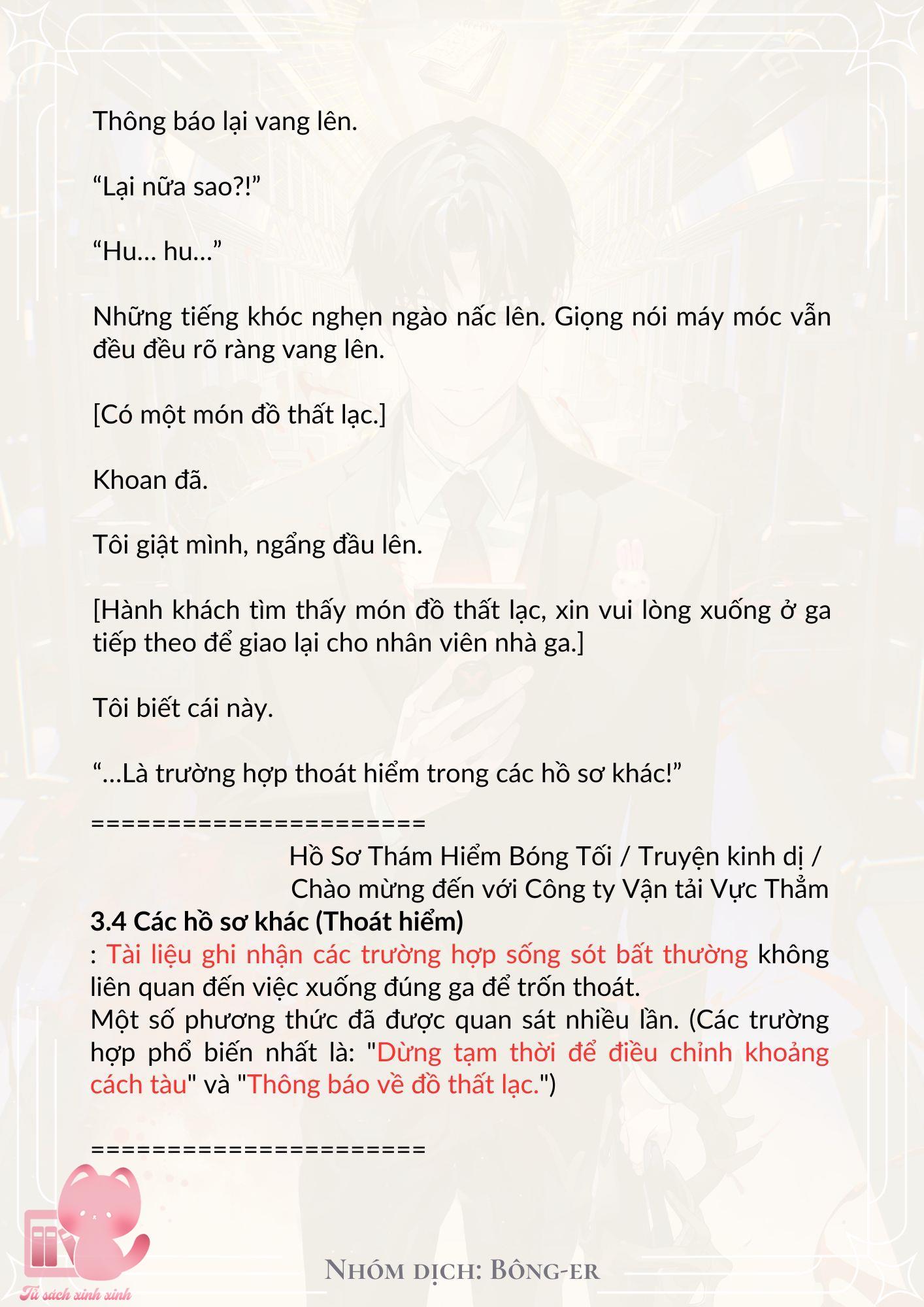 Dù Rơi Vào Truyện Kinh Dị Tôi Vẫn Phải Đi Làm - Chap 2
