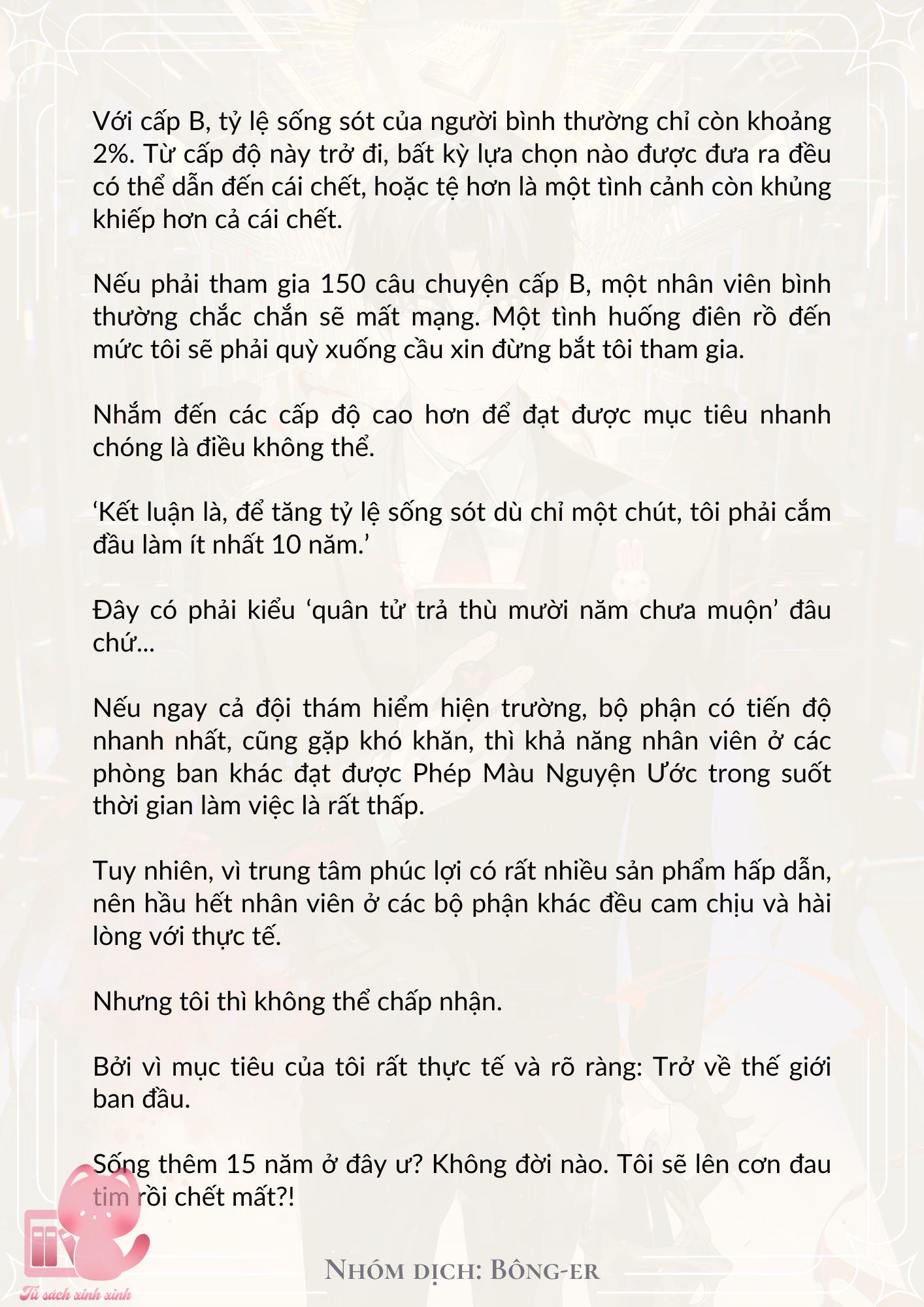 Dù Rơi Vào Truyện Kinh Dị Tôi Vẫn Phải Đi Làm - Chap 9