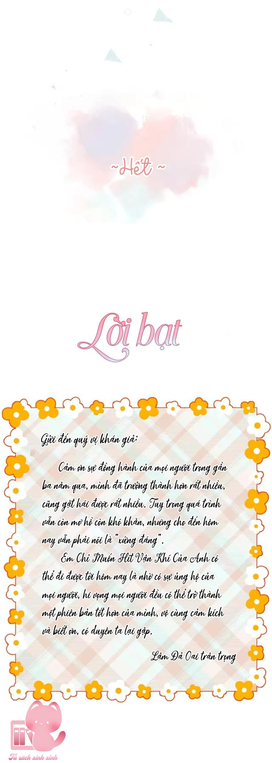 Em Chỉ Muốn Hít Vận Khí Của Anh - Chap 100
