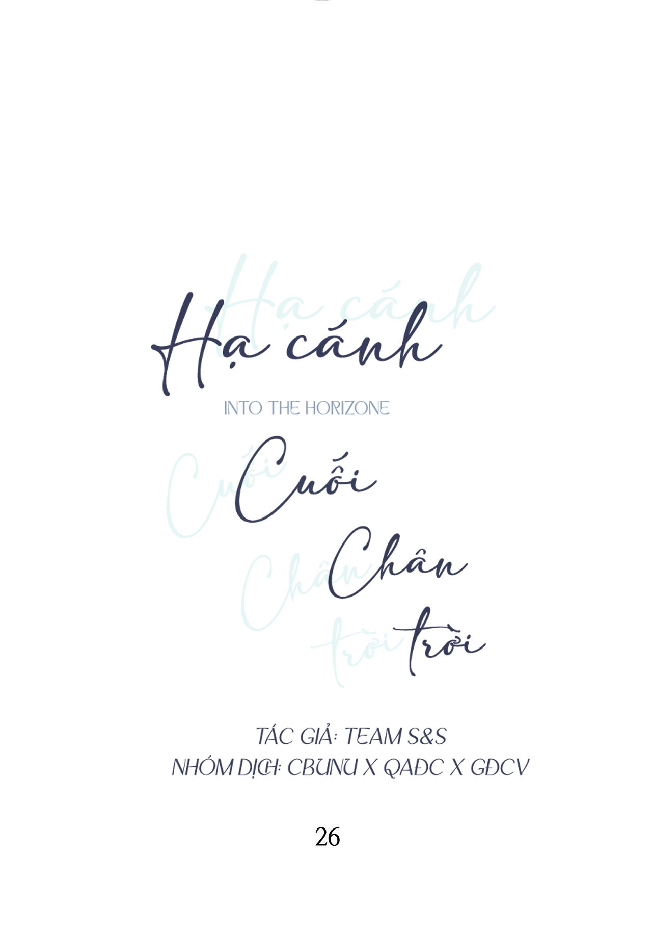 Hạ Cánh Cuối Chân Trời - Chap 26