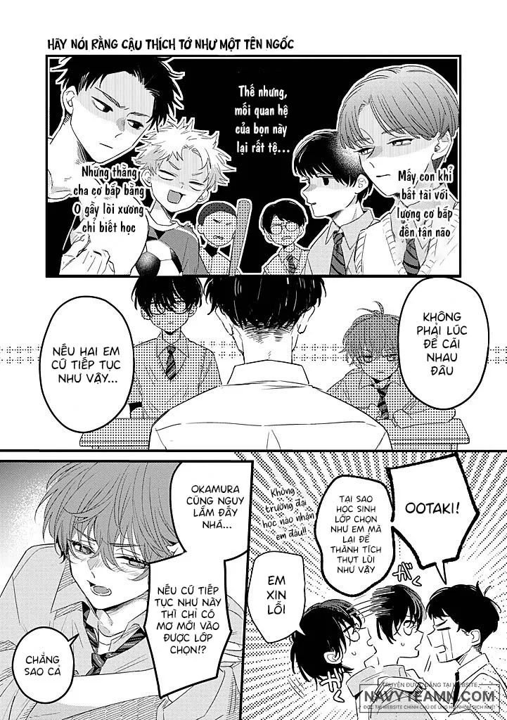 Hãy Nói Cậu Thích Tớ Như Thế Nào - Chap 1