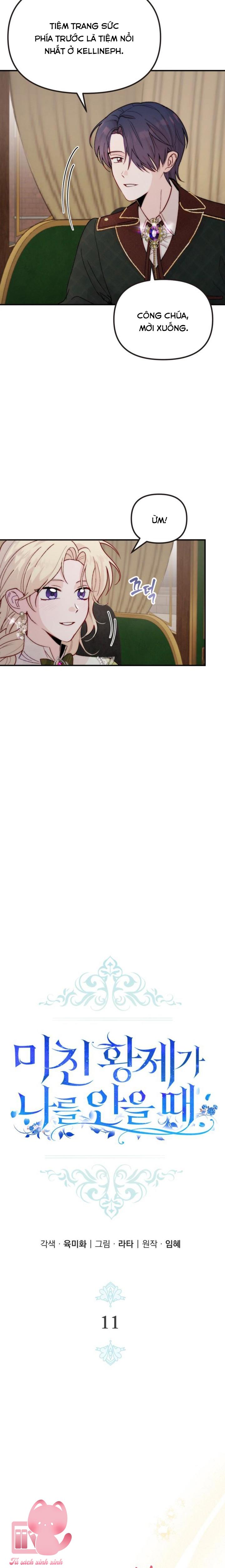 Hoàng Đế Điên Cuồng Ôm Lấy Tôi - Chap 11