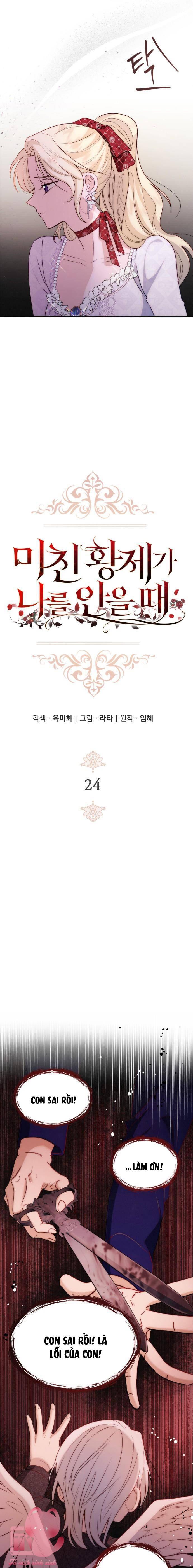 Hoàng Đế Điên Cuồng Ôm Lấy Tôi - Chap 24