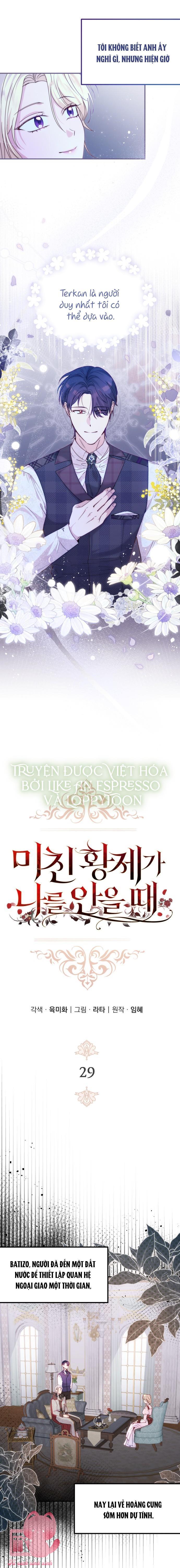 Hoàng Đế Điên Cuồng Ôm Lấy Tôi - Chap 29