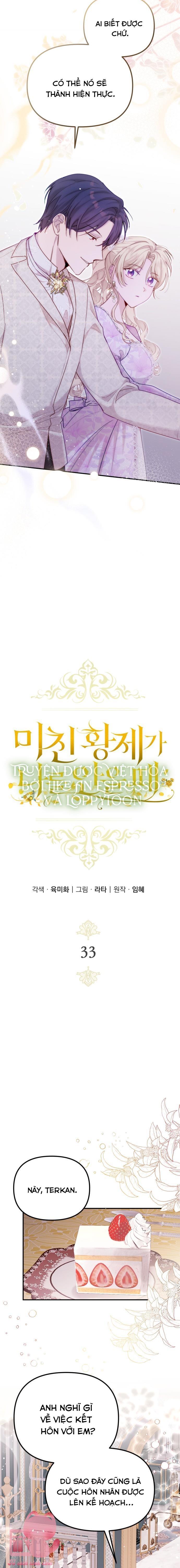 Hoàng Đế Điên Cuồng Ôm Lấy Tôi - Chap 33