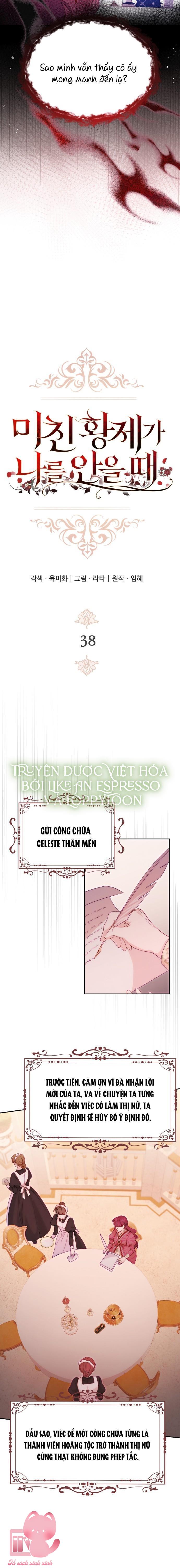 Hoàng Đế Điên Cuồng Ôm Lấy Tôi - Chap 38