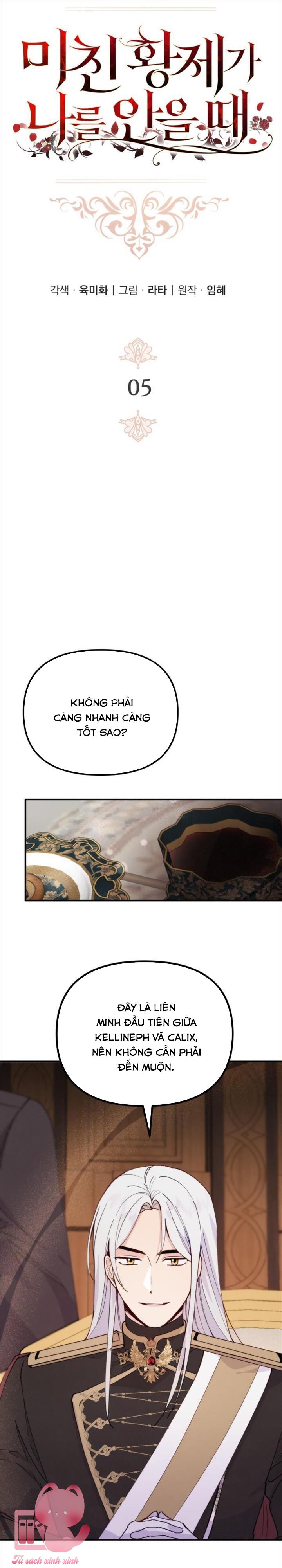 Hoàng Đế Điên Cuồng Ôm Lấy Tôi - Chap 5