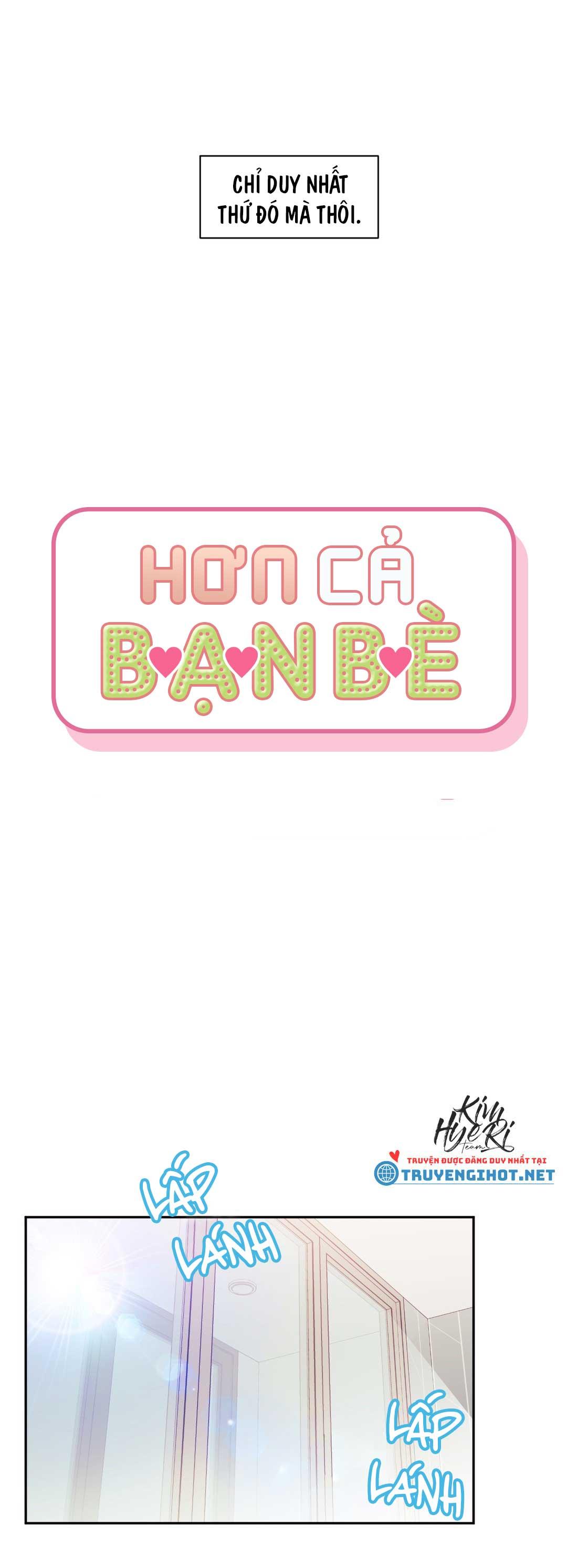 HƠN CẢ BẠN BÈ - Chap 15