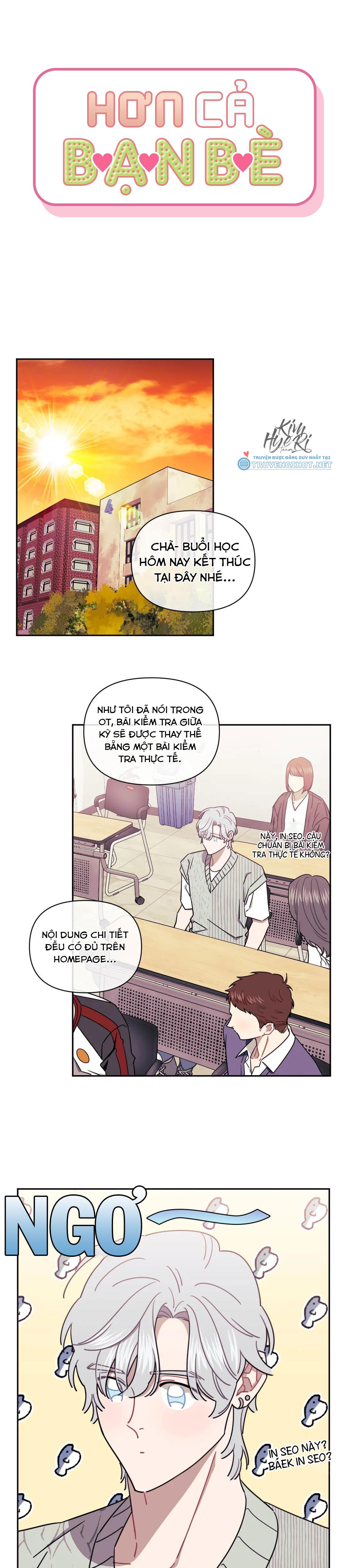 HƠN CẢ BẠN BÈ - Chap 22