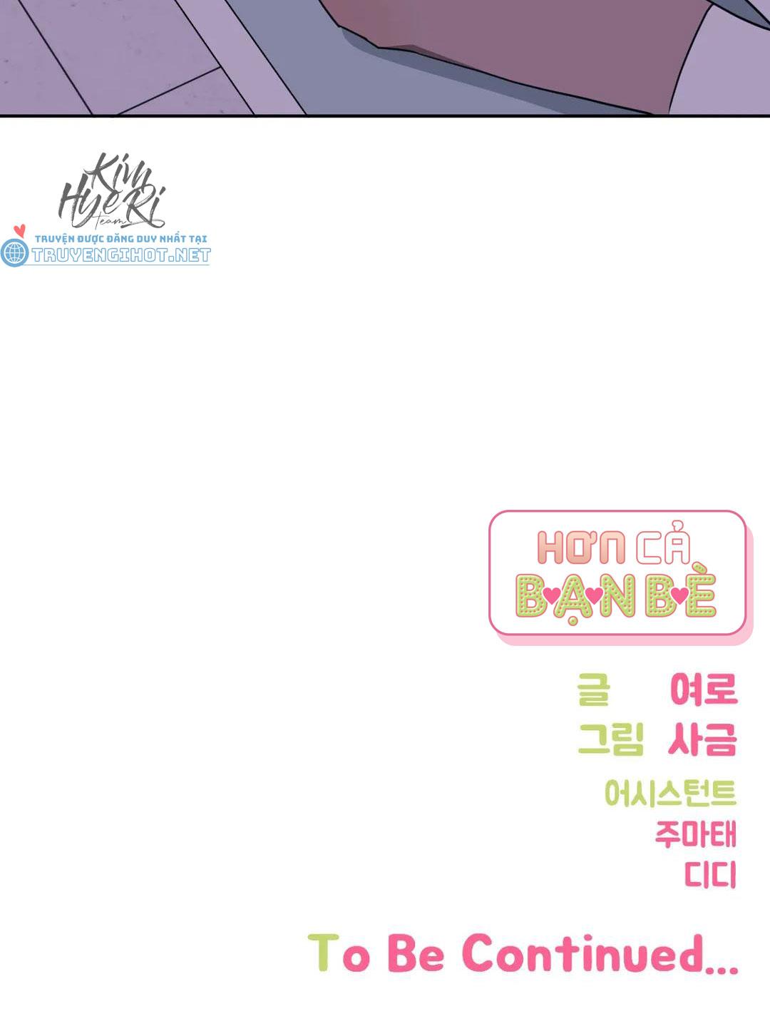 HƠN CẢ BẠN BÈ - Chap 22