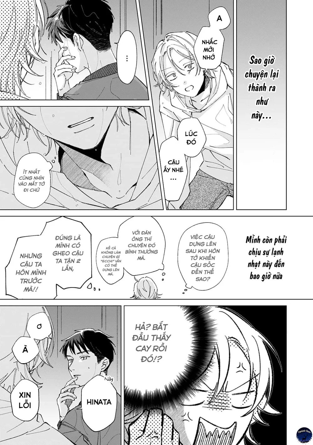 Hôn rồi vẫn chỉ là bạn - Chap 2