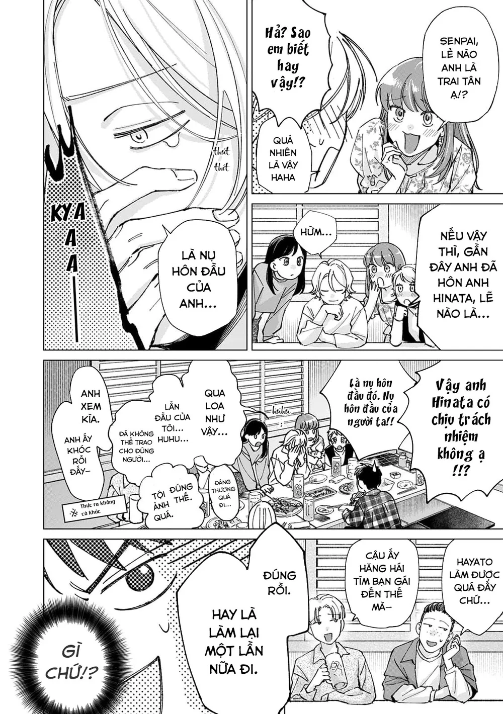 Hôn rồi vẫn chỉ là bạn - Chap 4