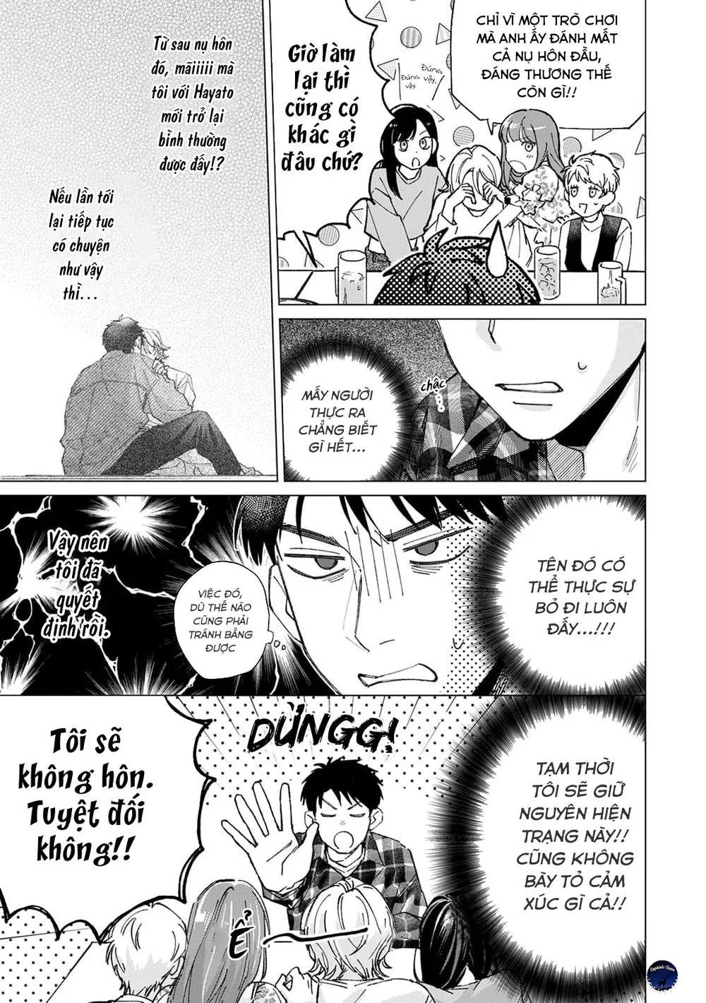 Hôn rồi vẫn chỉ là bạn - Chap 4