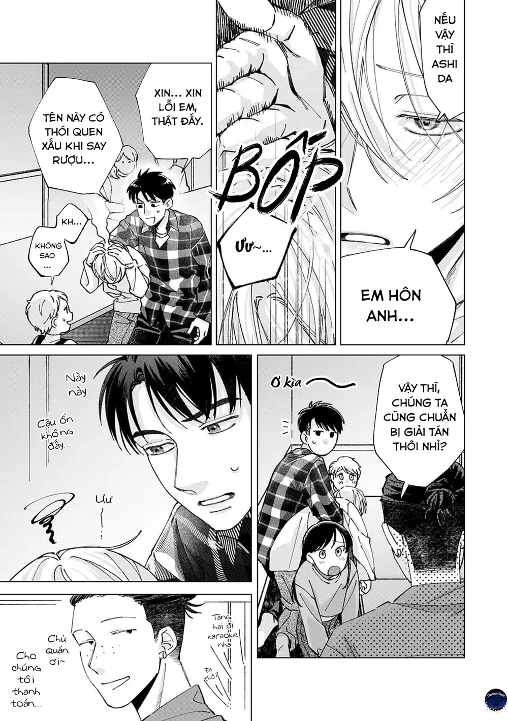 Hôn rồi vẫn chỉ là bạn - Chap 4