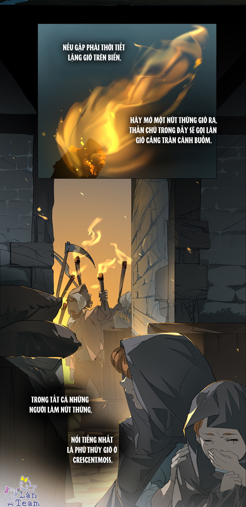 Lời Nguyền Của Gió - Chap 8