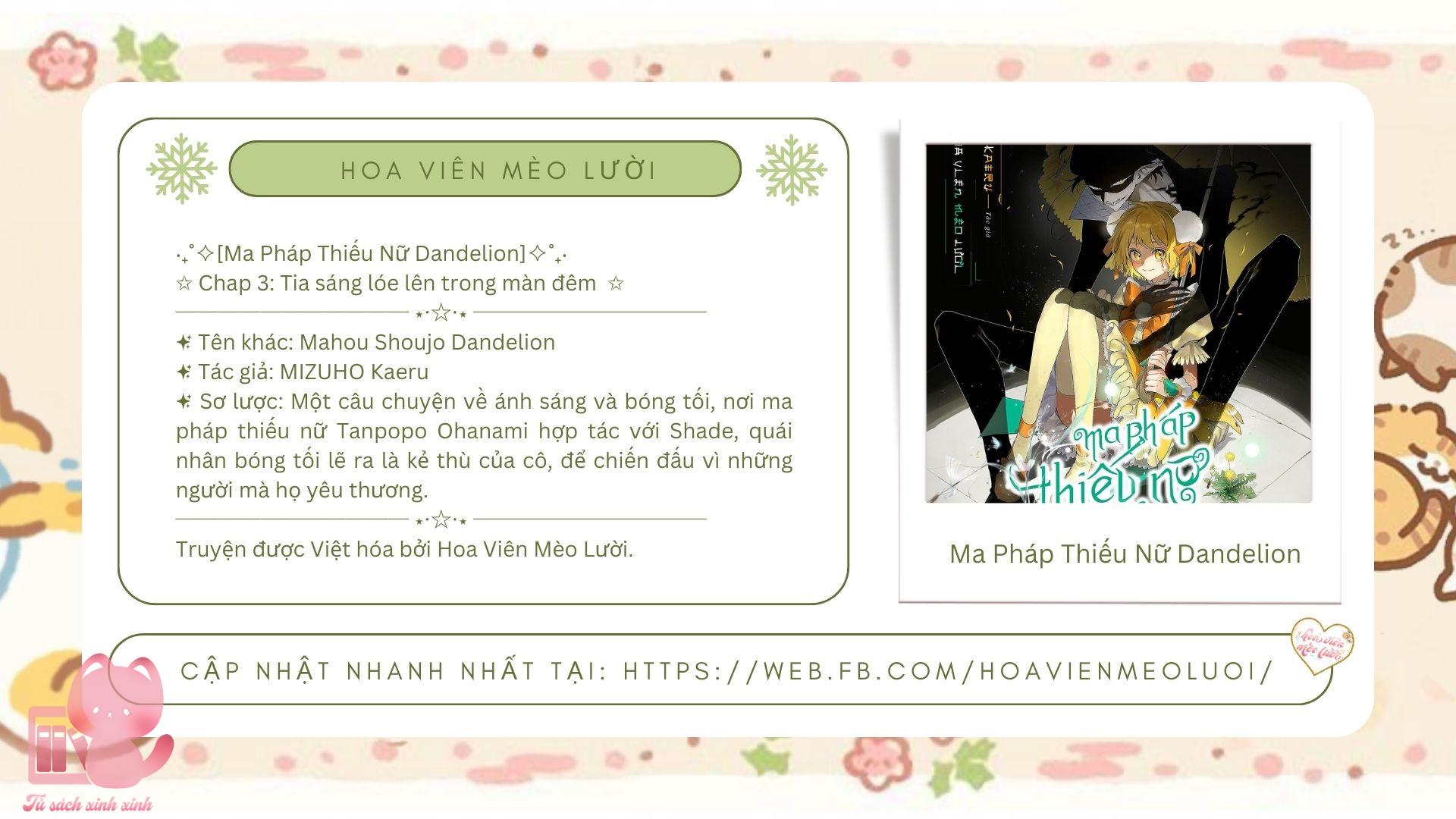 Ma Pháp Thiếu Nữ Dandelion - Chap 3