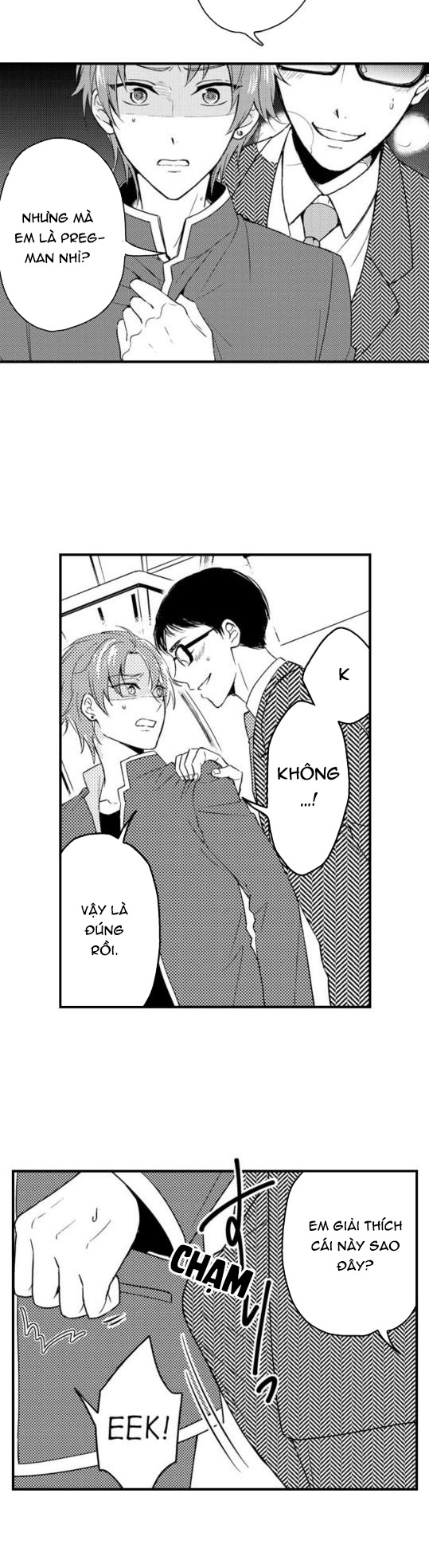 Mang Thai Ở Trường Nam Sinh - Chap 2