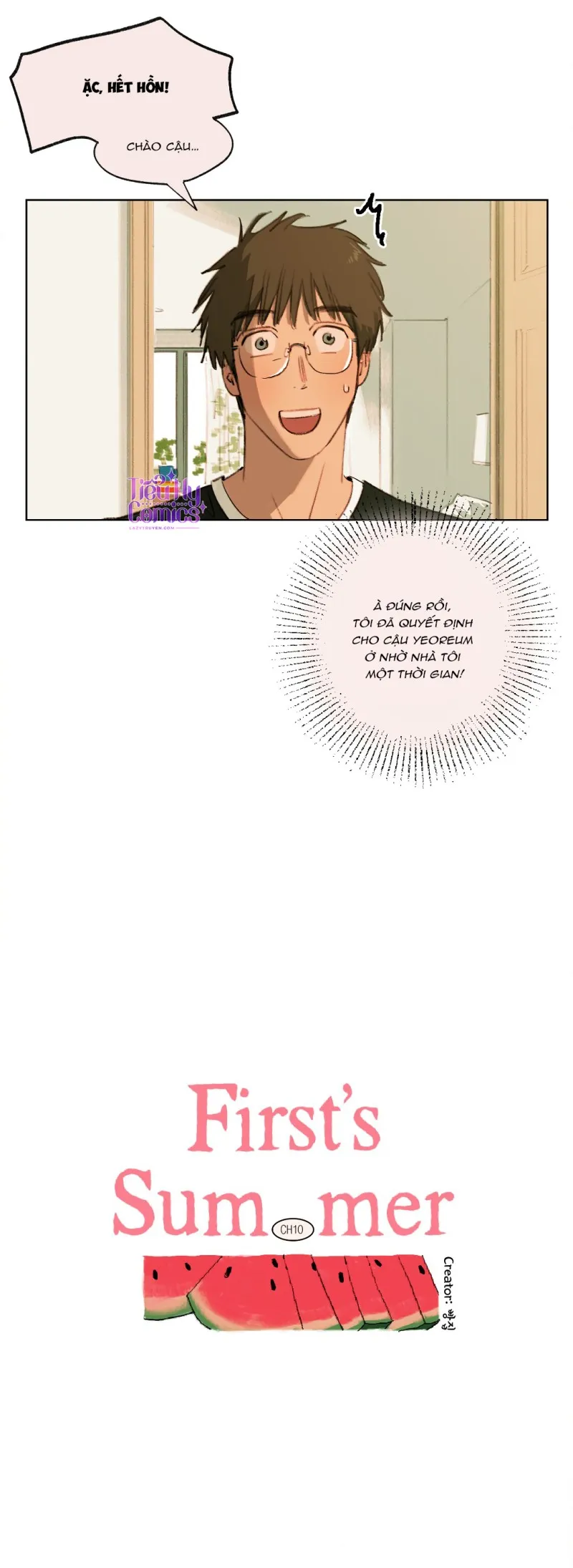 Mùa Hạ Đầu Tiên - Chap 10