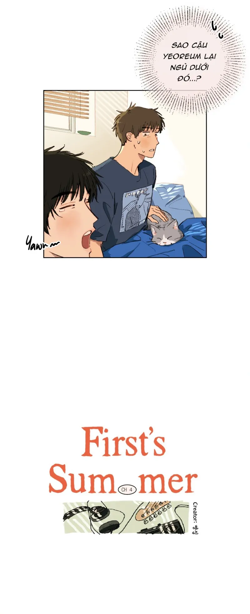 Mùa Hạ Đầu Tiên - Chap 4