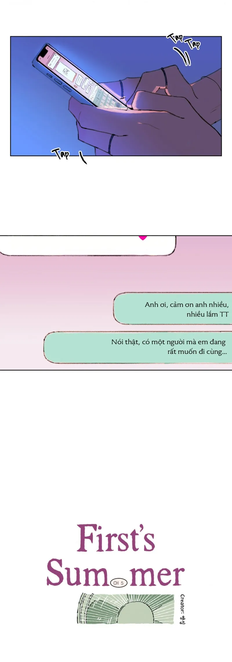 Mùa Hạ Đầu Tiên - Chap 5