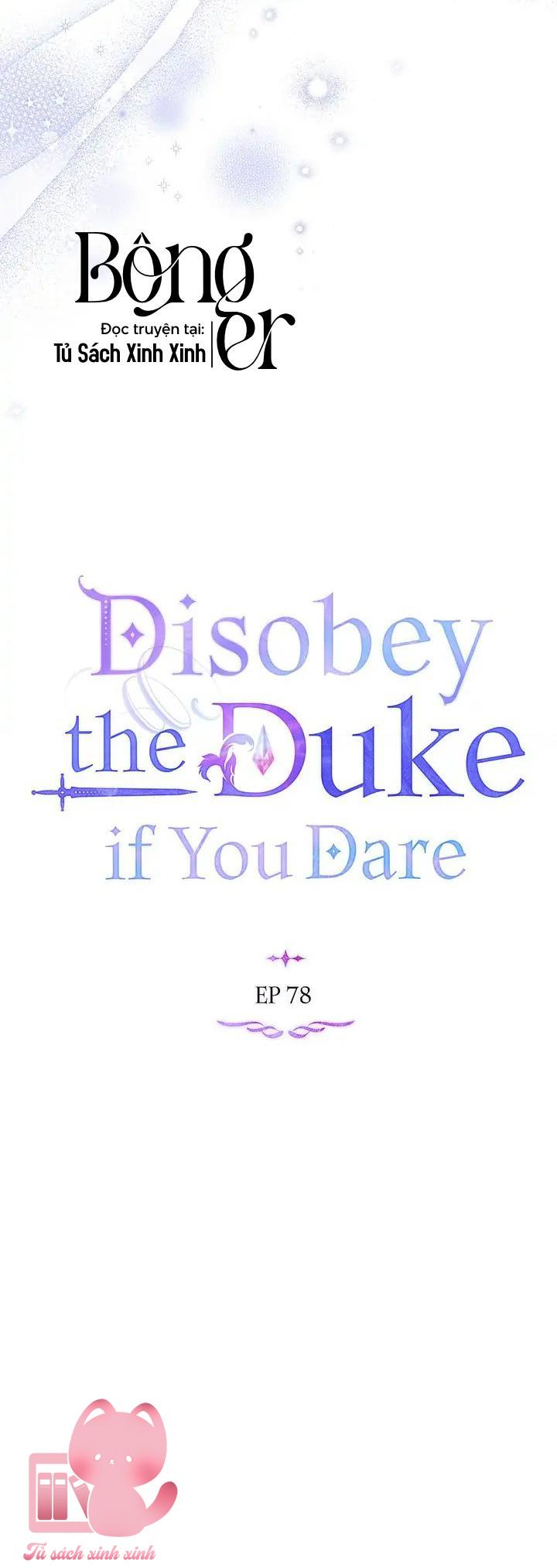 Nếu Không Vâng Lời Công Tước - Chap 78