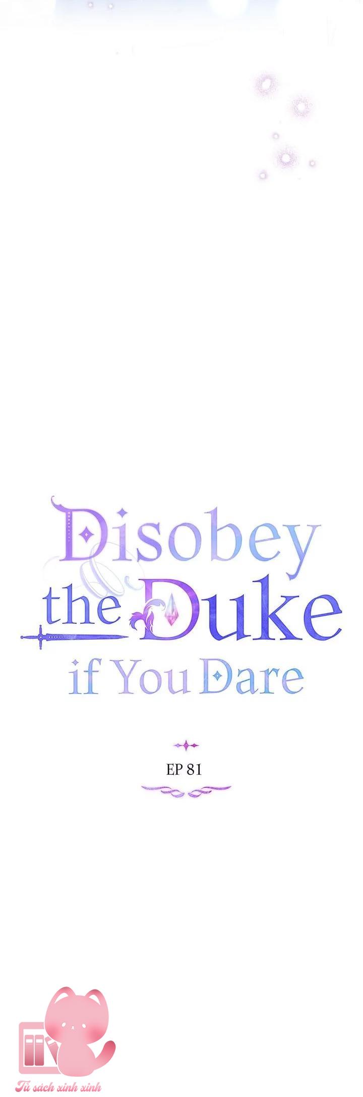 Nếu Không Vâng Lời Công Tước - Chap 81
