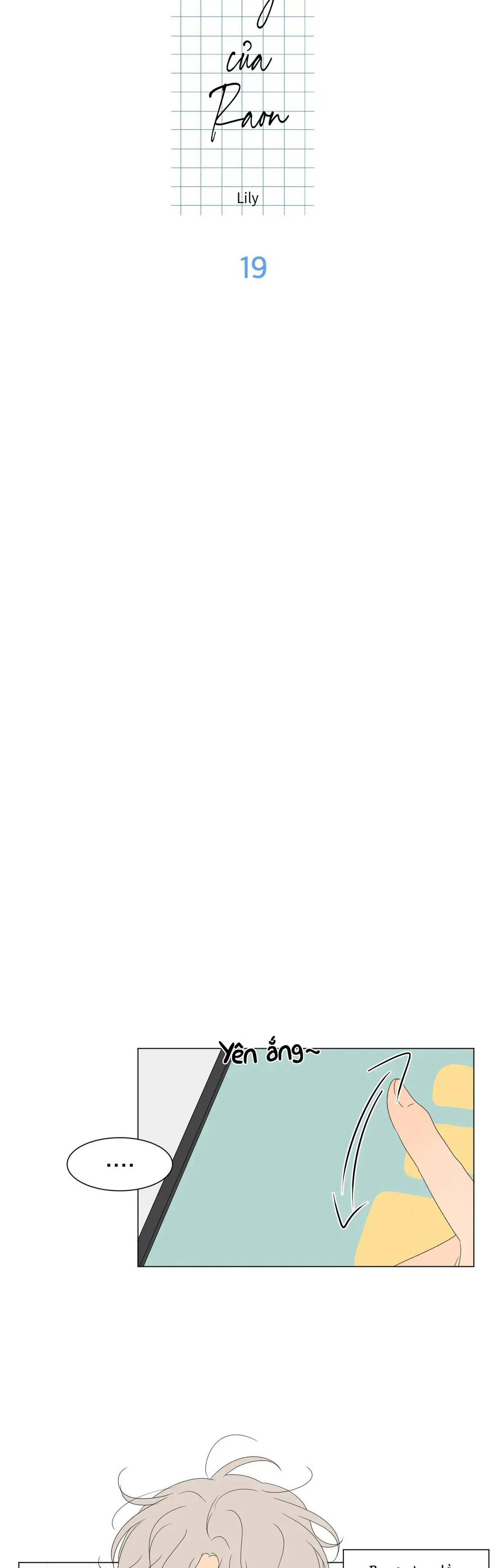 Người Đàn Ông Của Raon - Chap 19