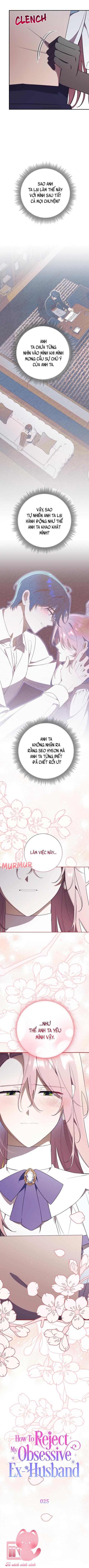 Phương Pháp Từ Chối Sự Ám Ảnh Của Chồng Cũ - Chap 25