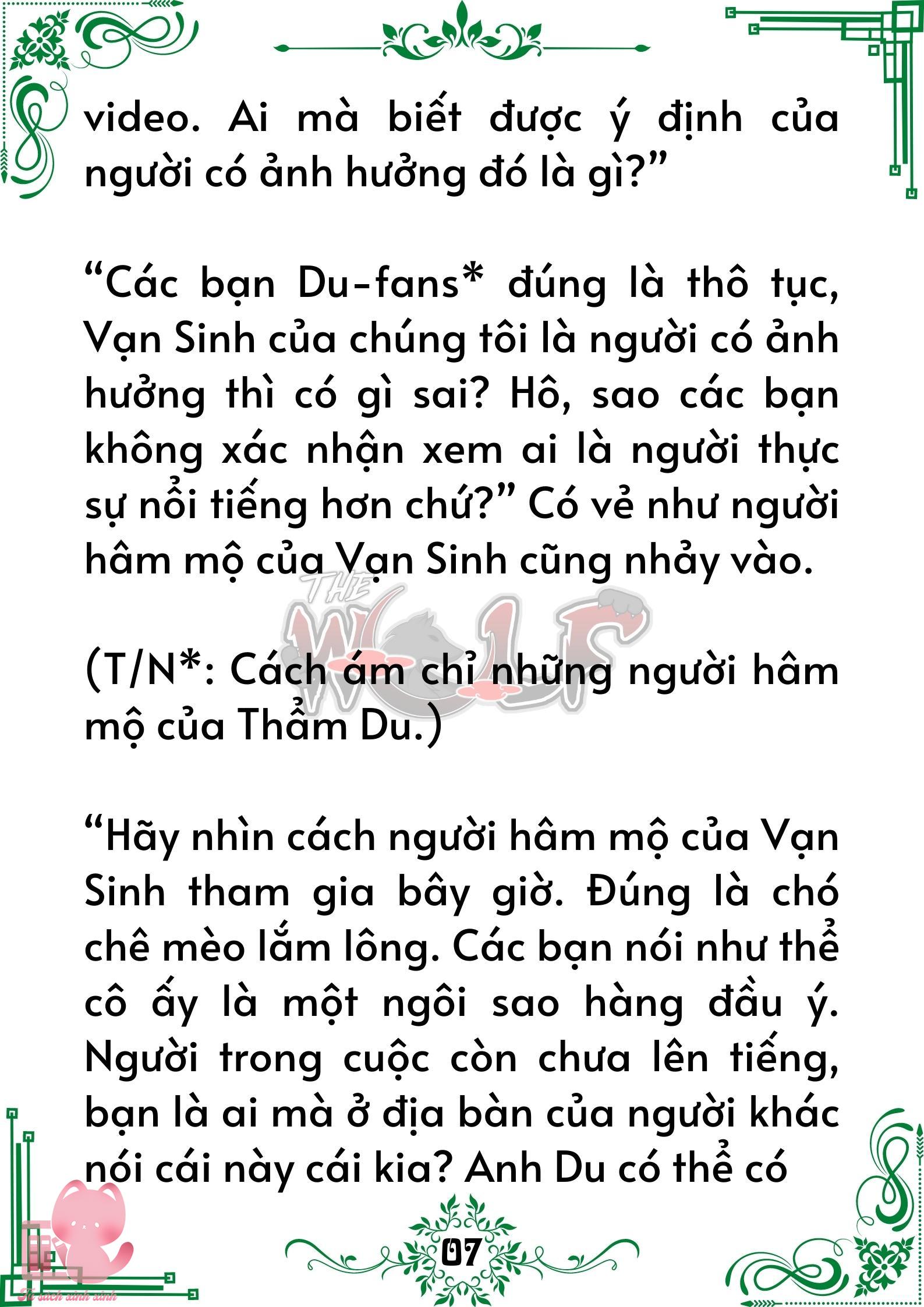 Quý nhân phù trợ Du - Chap 10