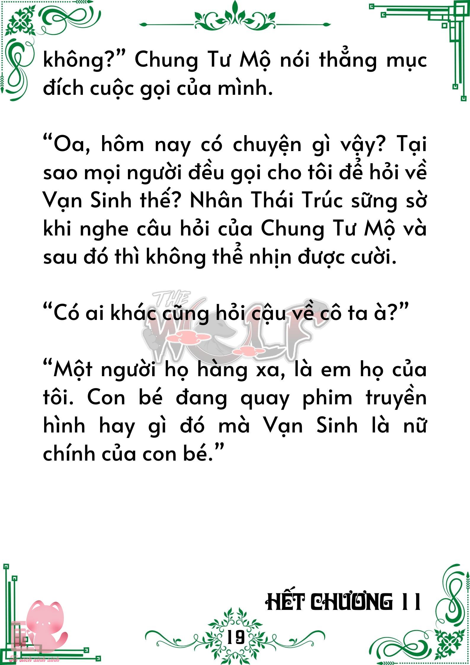 Quý nhân phù trợ Du - Chap 11
