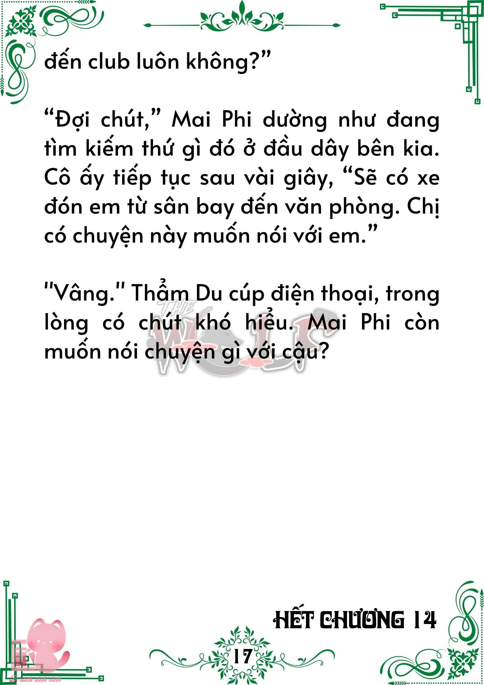 Quý nhân phù trợ Du - Chap 14