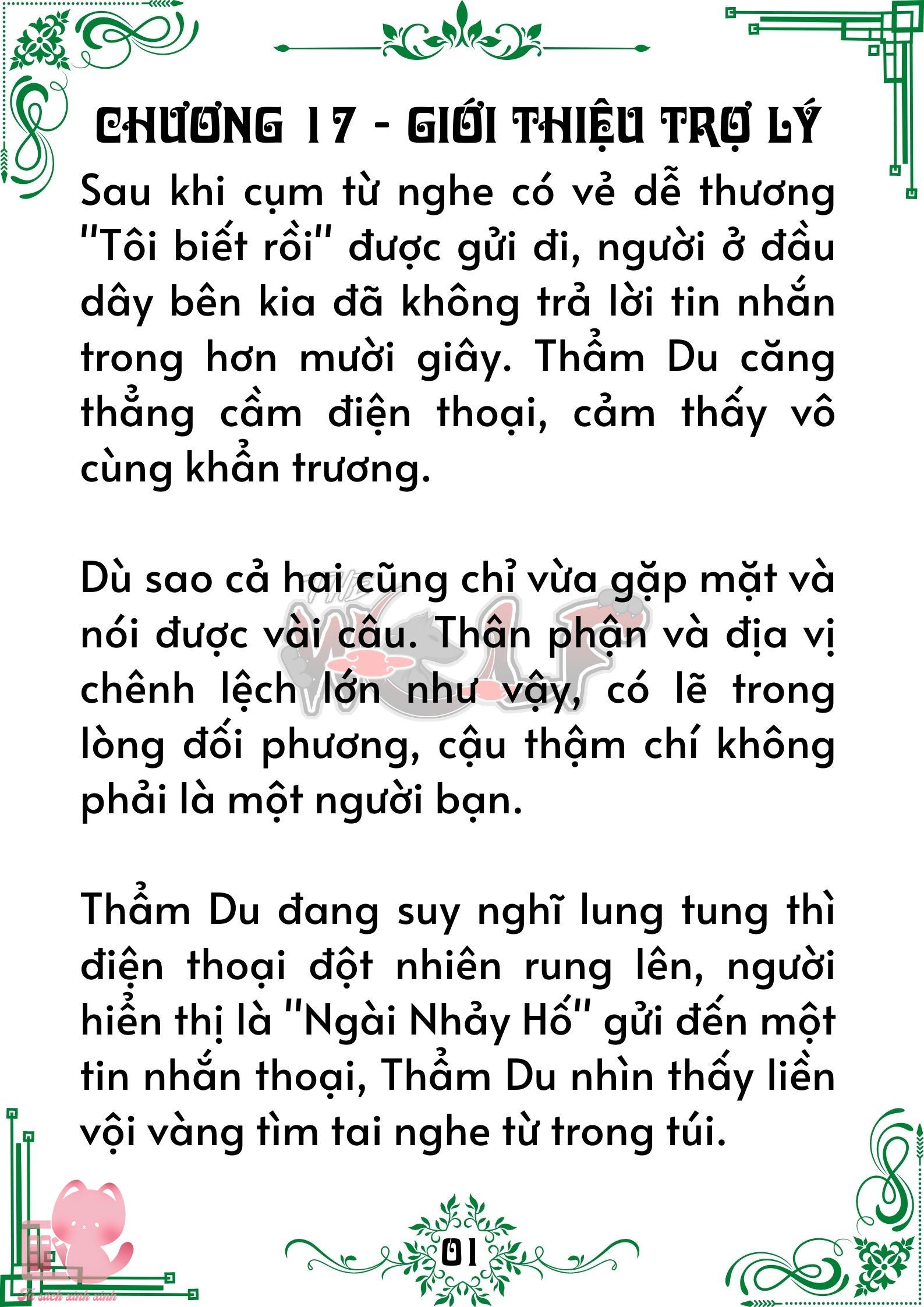 Quý nhân phù trợ Du - Chap 17