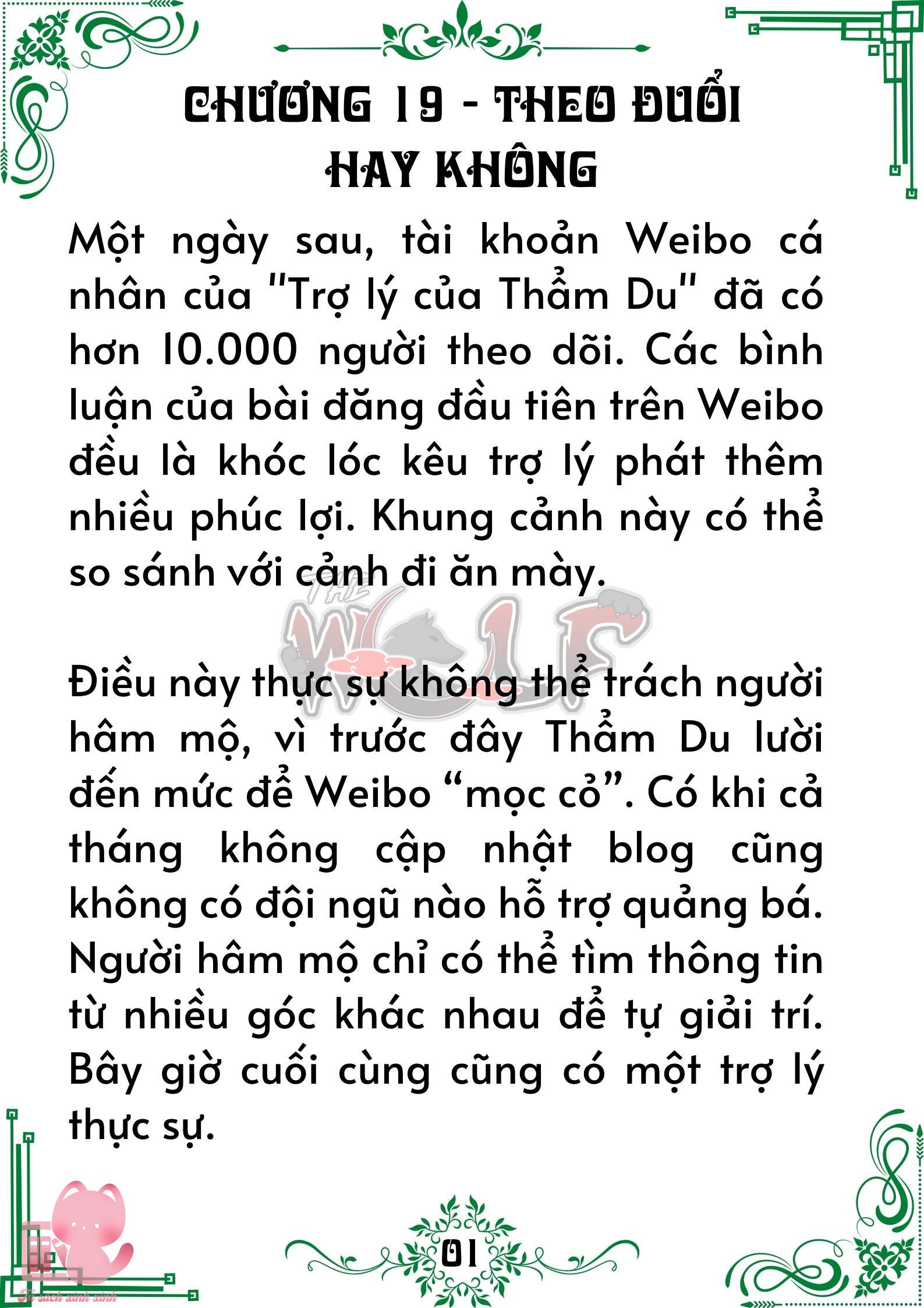 Quý nhân phù trợ Du - Chap 19