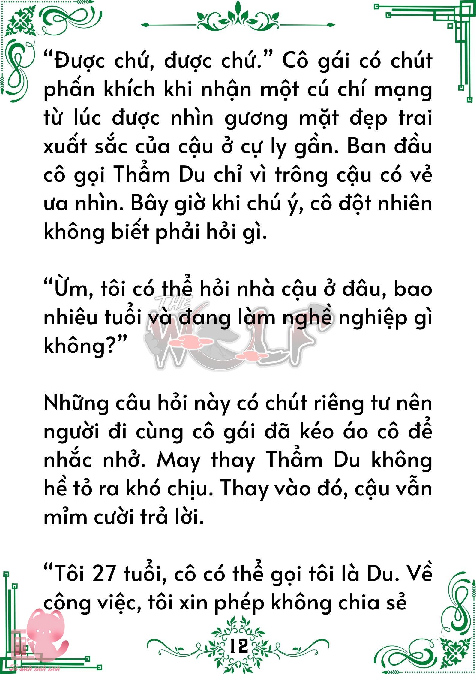 Quý nhân phù trợ Du - Chap 2