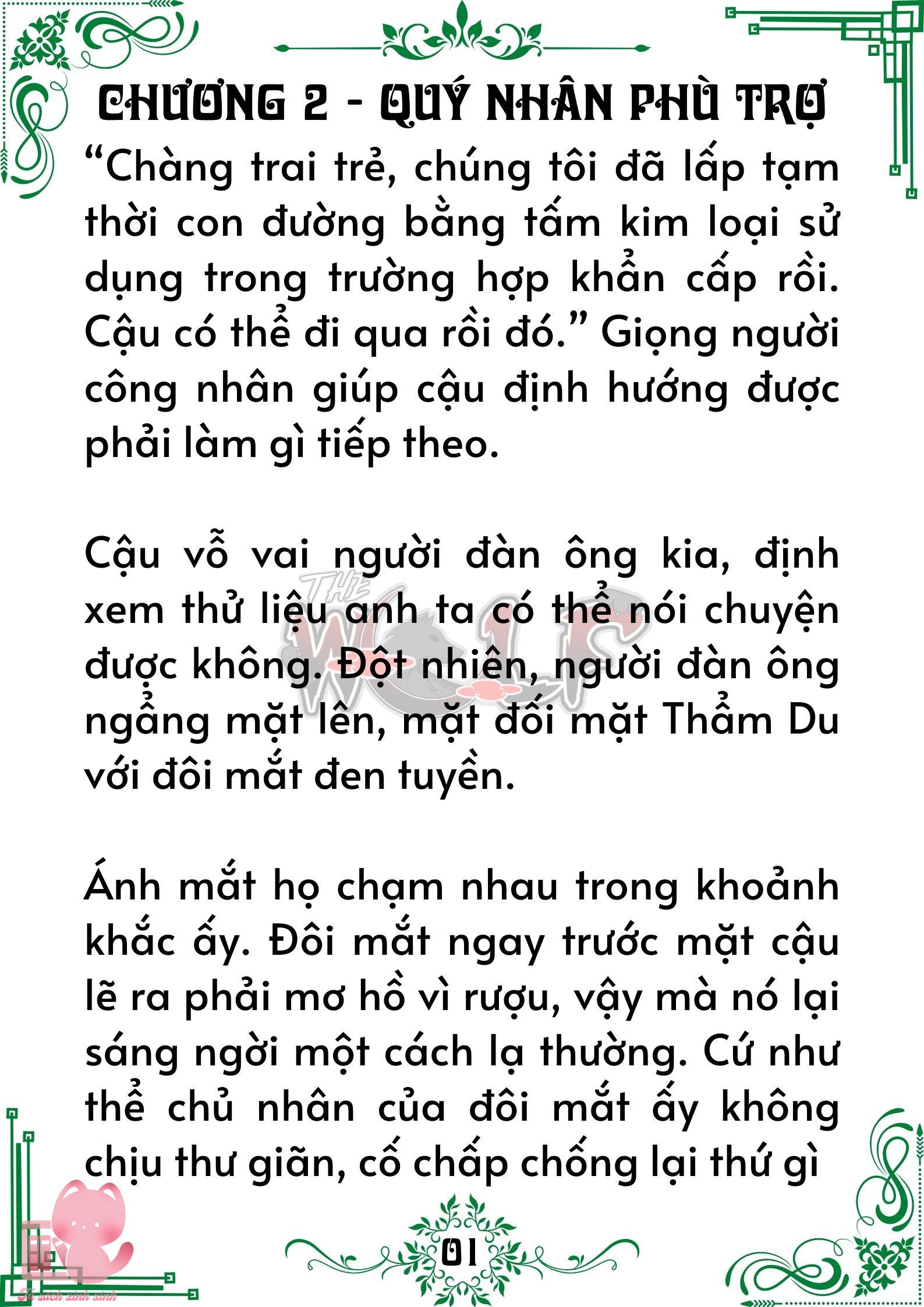 Quý nhân phù trợ Du - Chap 2
