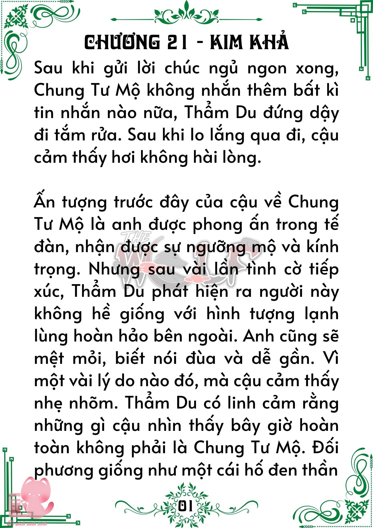 Quý nhân phù trợ Du - Chap 21