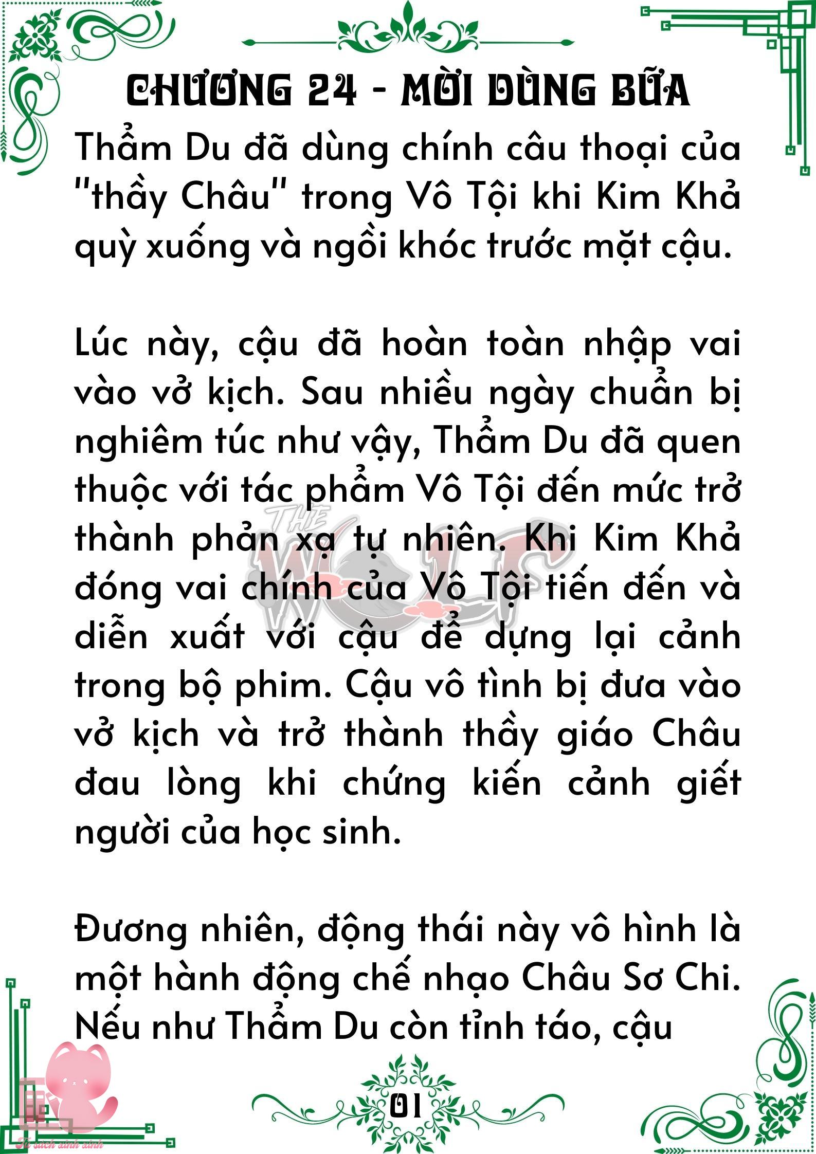 Quý nhân phù trợ Du - Chap 24
