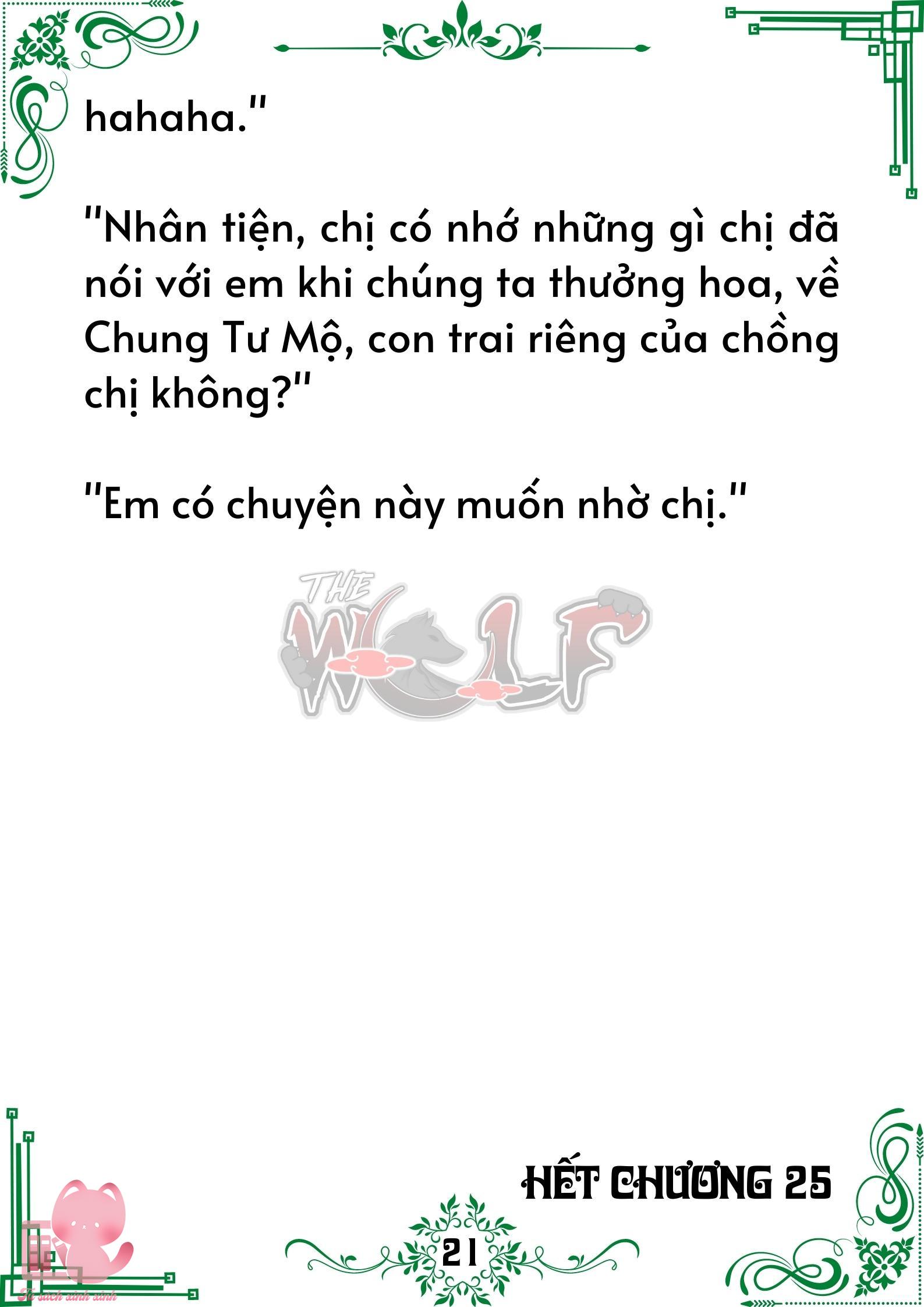 Quý nhân phù trợ Du - Chap 25