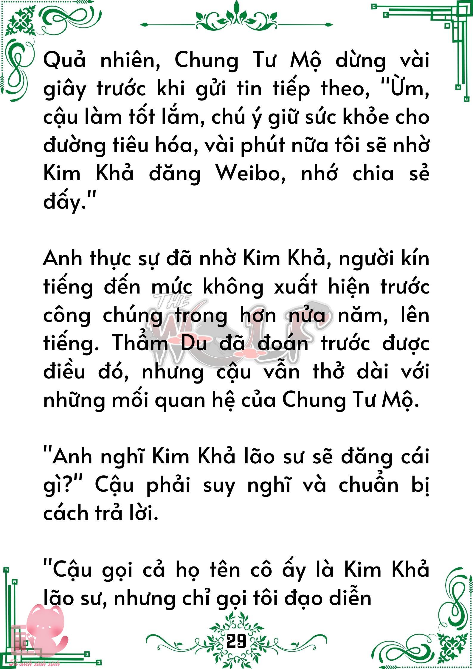 Quý nhân phù trợ Du - Chap 29