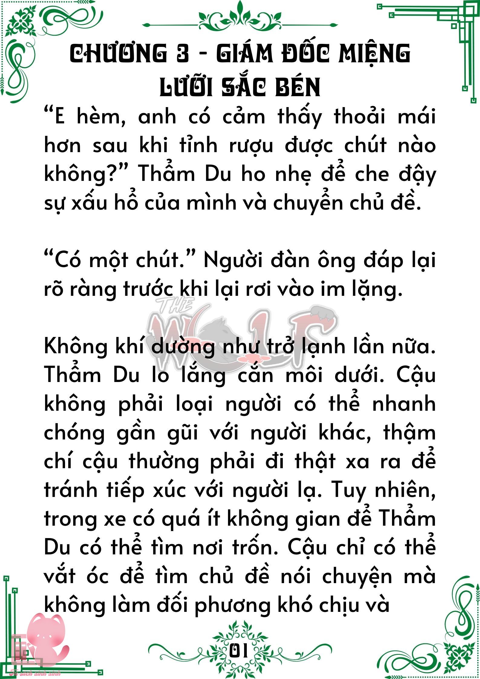 Quý nhân phù trợ Du - Chap 3