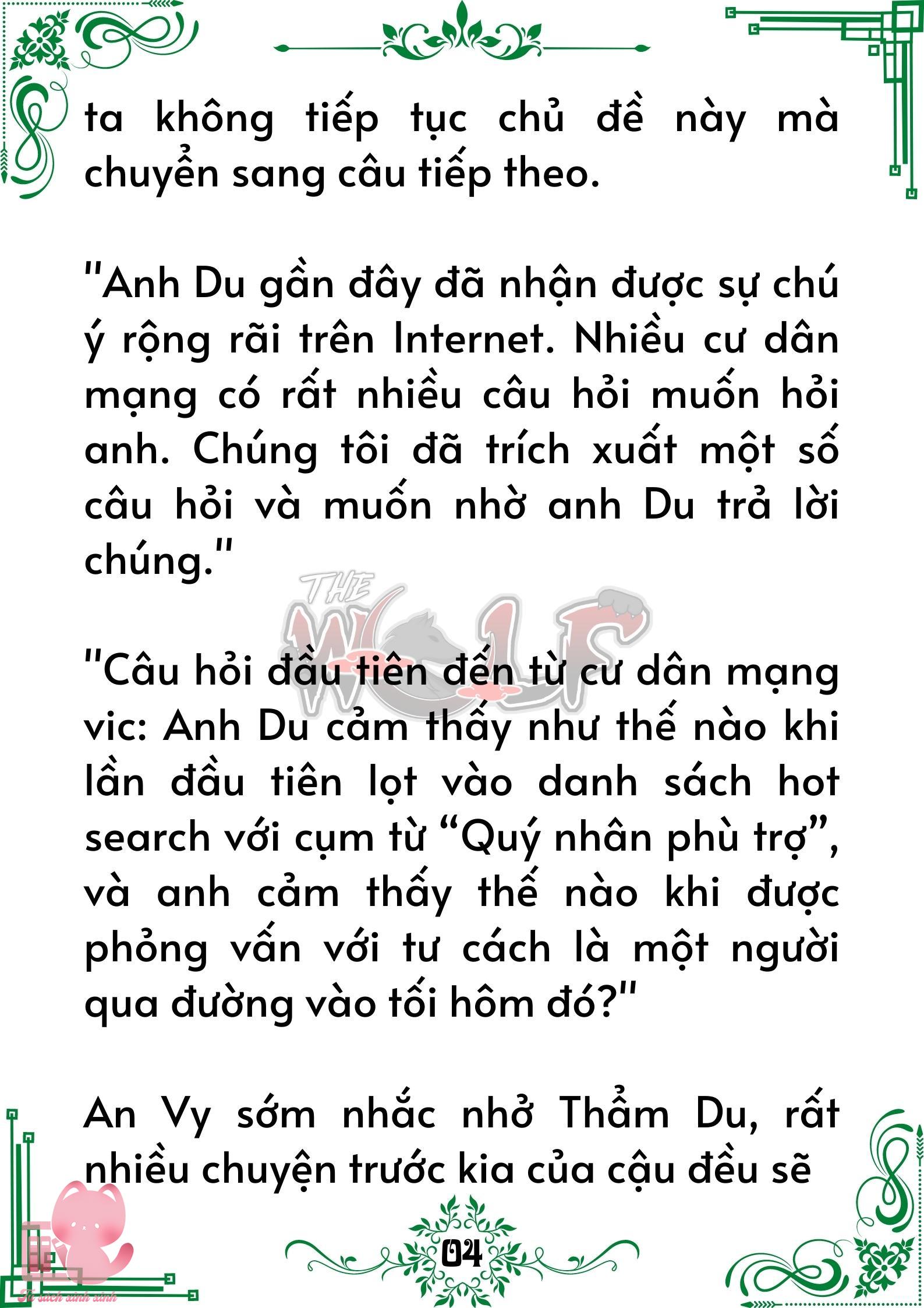 Quý nhân phù trợ Du - Chap 32