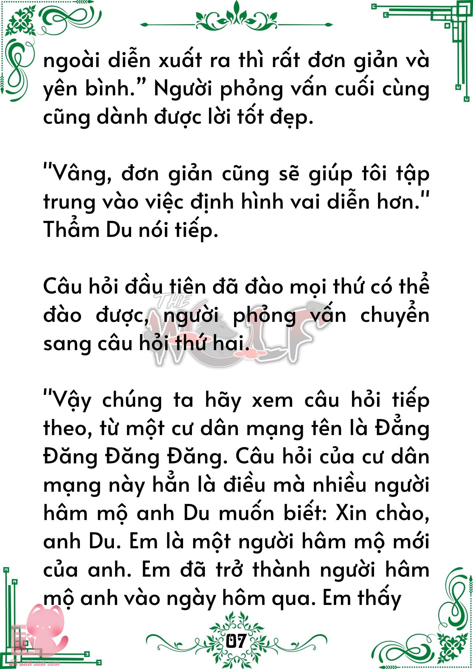 Quý nhân phù trợ Du - Chap 32