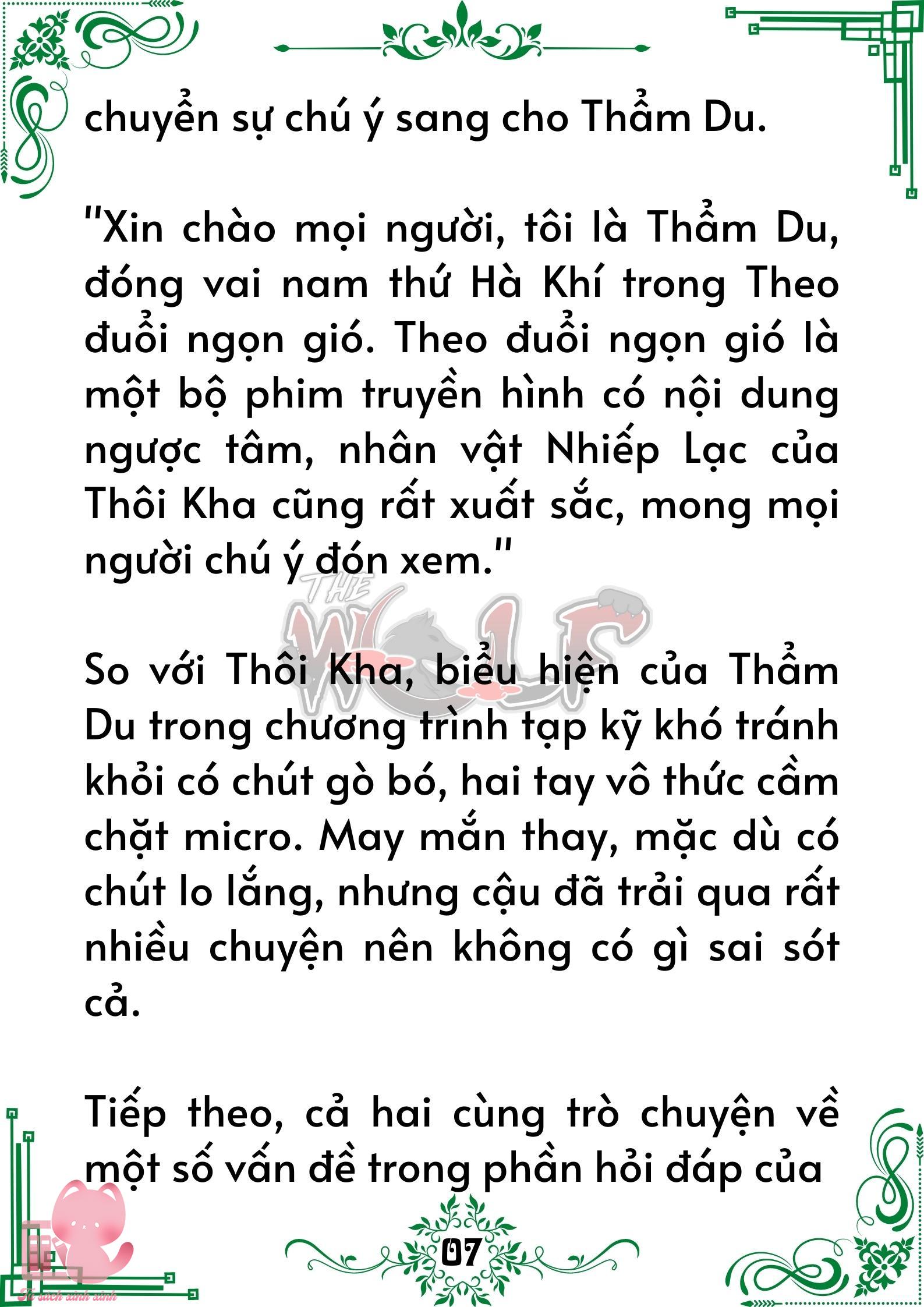 Quý nhân phù trợ Du - Chap 36