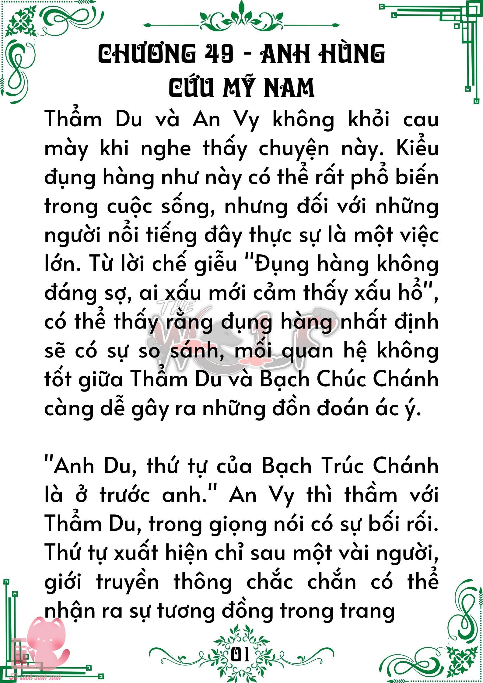 Quý nhân phù trợ Du - Chap 49